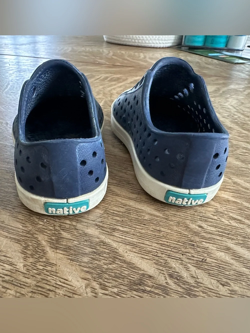 Native Jefferson Navy Water Shoes